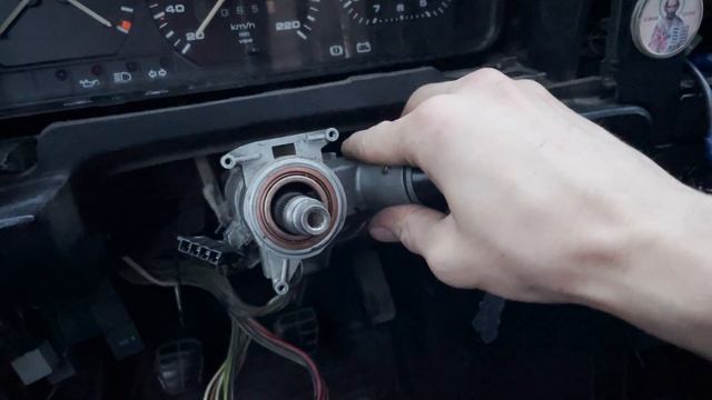 Как снять замок зажигания Volkswagen passat B3 смотреть онлайн