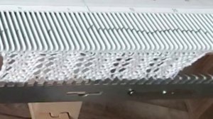 Образец для юбки с ажуром "КОЛОСКИ"