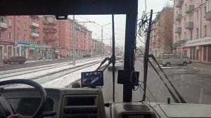 Поездка на Автобусе Красноярска ПАЗ 320412-05 по маршруту