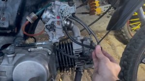 Запуск Альфы YX140 Z40 НА КАРБЮРАТОРЕ FCR 28