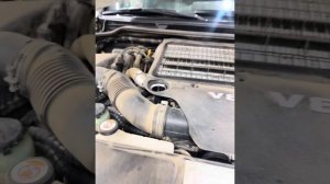 Замена масла двс и фильтров LC 200 Дизель .