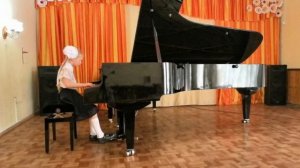 Савельева Мария - В.А. Моцарт – Сонатина Ля мажор 1-я часть