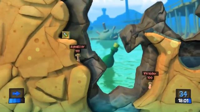 Перезалив Обзор игры Worms Revolution смотреть онлайн