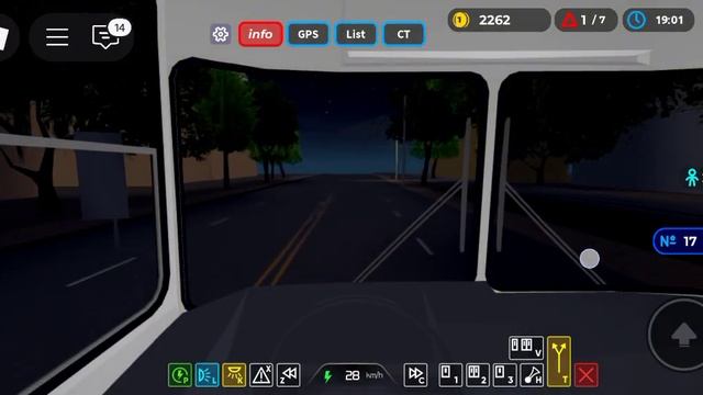 Чтобы было если я работал водителем троллейбуса в roblox?