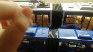 технопарк автобус гармошка VS троллейбус гармошка. неб