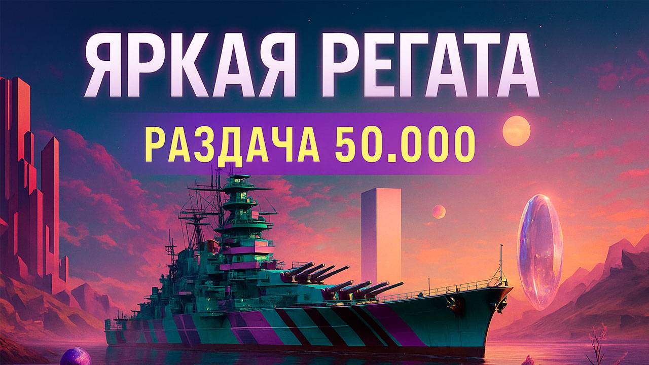 Яркая регата, что купить? Раздача 50.000 золота ✅ Мир кораблей смотреть онлайн