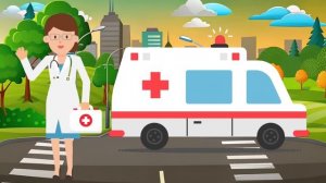 Скорая помощь: Бип-Бип и Виу-Виу! | Детская Песня о Служ?