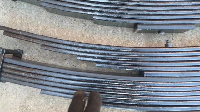 Комплект задних усиленных рессор для Hino 300 с широкой к смотреть онлайн