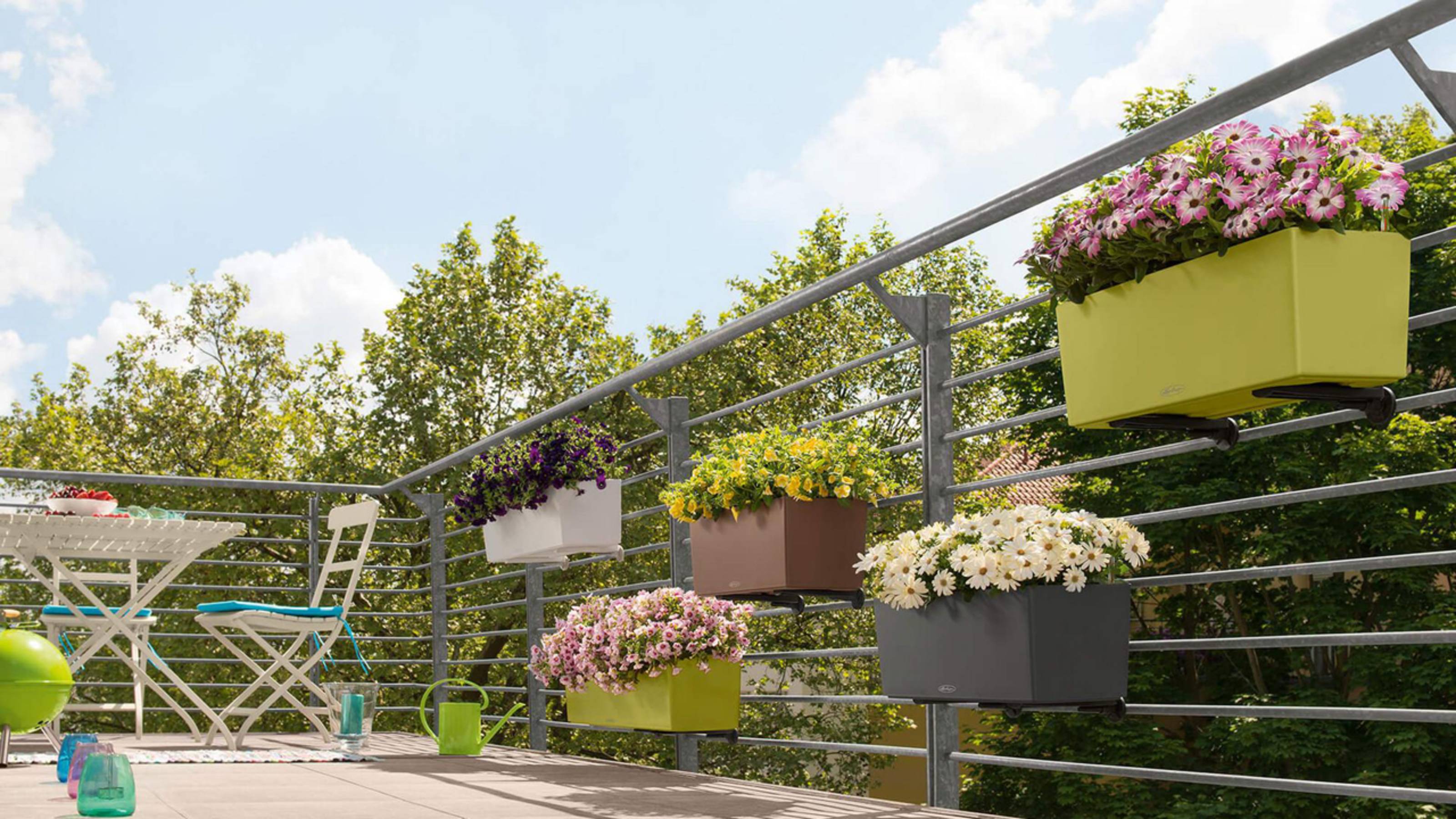 Кашпо Lechuza® Balconera с автополивом