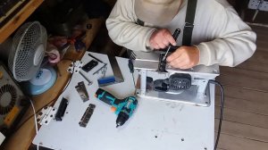 Регулировка ножей на Интерскол 110, мой вариант.