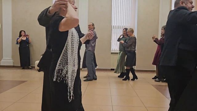 Танец "Падеспань"❤️ на вечере музыки и танца💥 в ООКЦ смотреть онлайн