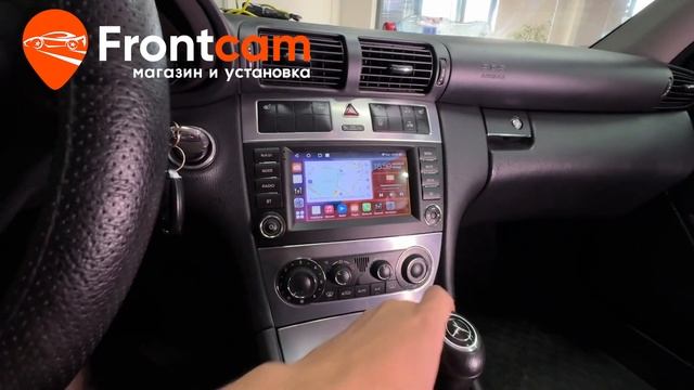 Магнитола Canbox H-Line 4478 для Mercedes Benz C-Сlass (W203) на ANDROID