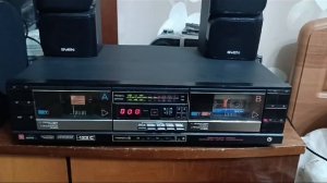 Кассетная дека магнитофон Вега мп122с после профилакти