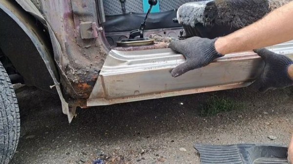 Как не надо варить пороги на ОКЕ!!!