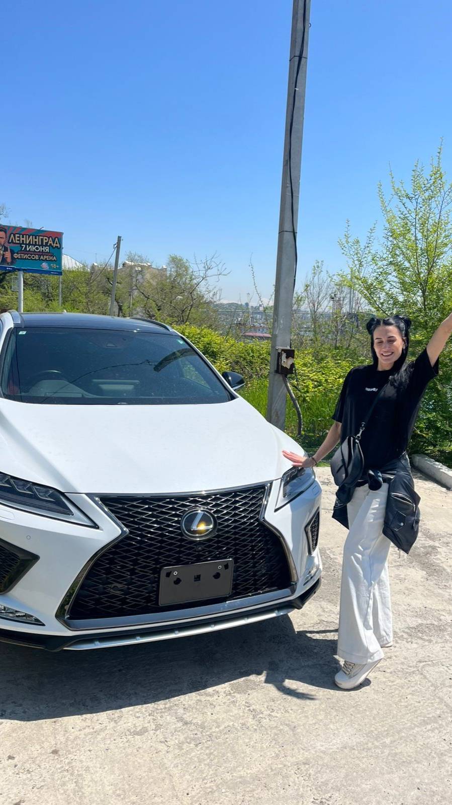 Выдача Lexus RX 300 заказчику