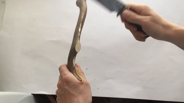 Тест ножа из дамасской стали при помощи Рога. Обезьяна смотреть онлайн