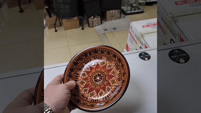 Тарелка 22см Терекот Риштан 🇺🇿