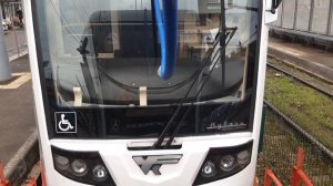 (Краснодар) Поездка на трамвае по маршруту №2 борт 170+171