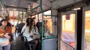 Поездка на троллейбусе ЗиУ-682Г-016.02 N.240 ||Маршрут 13||Редк?