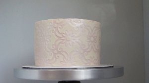 Перламутровое покрытие и узоры трафаретом