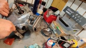 Сборка двигателя Honda GX 160 после расточки блока