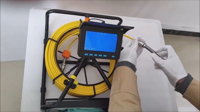 Видеокамера для канализации Промышленный эндоскоп с ? смотреть онлайн