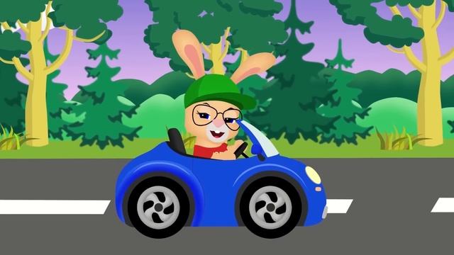 АВТОБУС🍬МАШИНКИ и Кролик БОБО 🍭 Сборник Песенки для