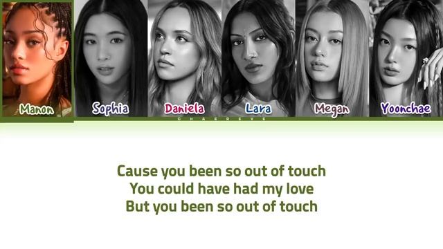 KATSEYE Touch Lyrics (Color Coded Lyrics)