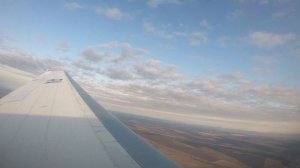 Взлет Як-42 из аэропорта Гагарин (Саратов)