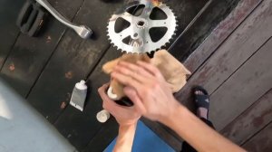 Полировка хрома на велосипеде