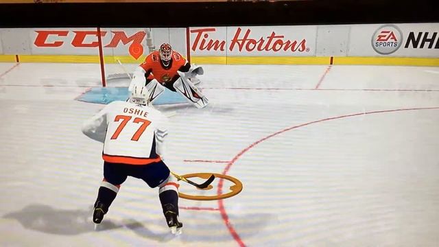 NHL 18 гол одной рукой