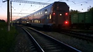 движение поездов по станции Рязань 1 от позднего вечер