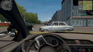 Устроился в такси в сити кар драйвинг
