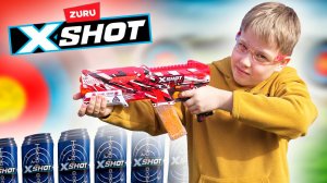 Распаковка X-Shot знакомство с новым бластером