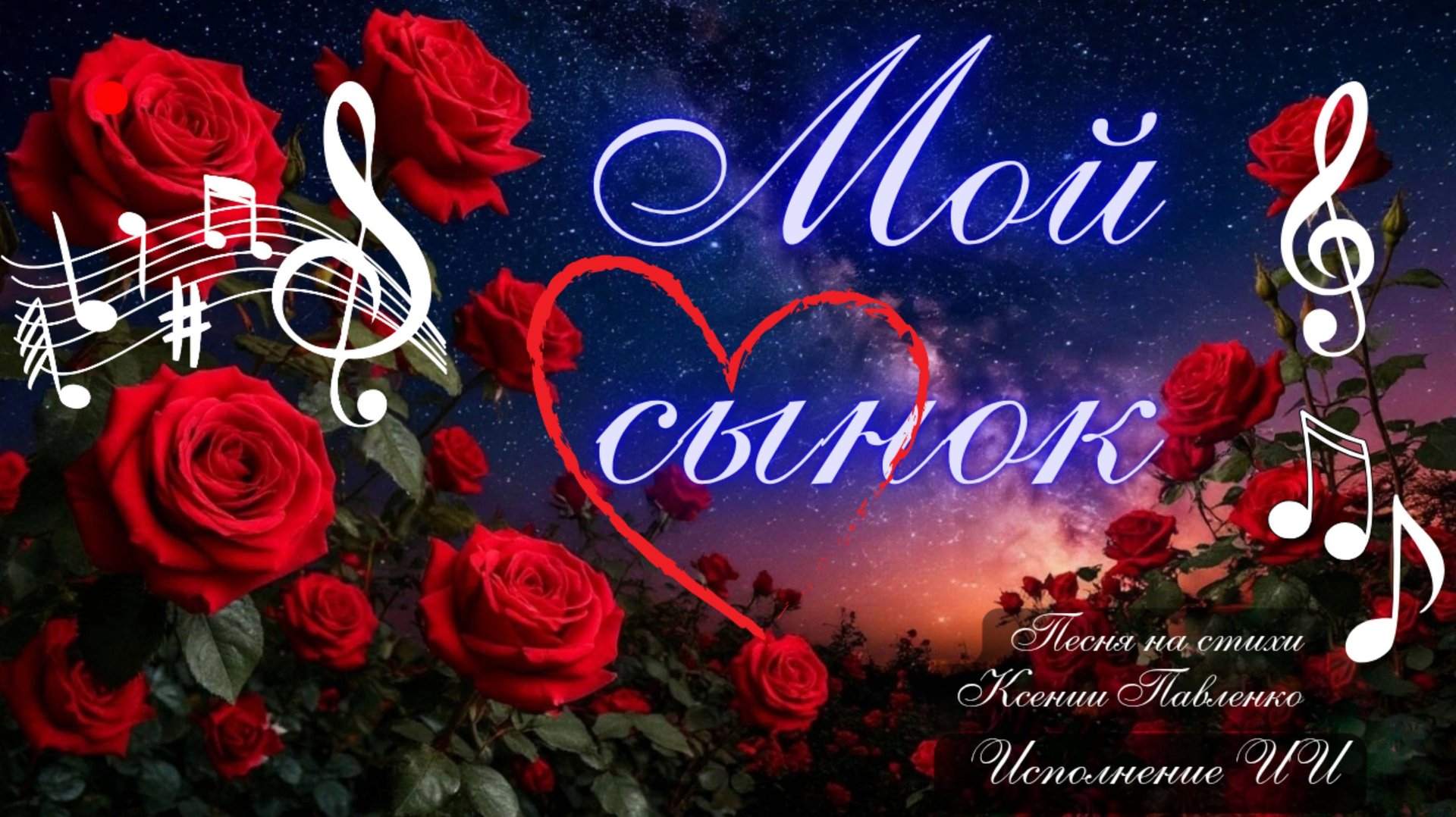 "МОЙ СЫНОК " песня на стихи Ксении Павленко смотреть онлайн