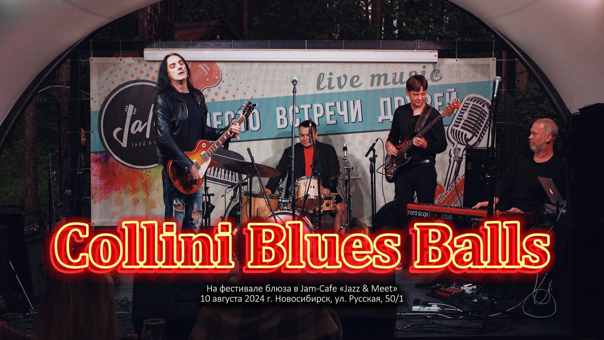 Collini Blues Balls Live on Blues Fest 2024 at JaM