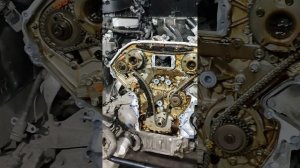 Замена цепи ГРМ Инфинити. Метки ГРМ Инфинити. Обломила