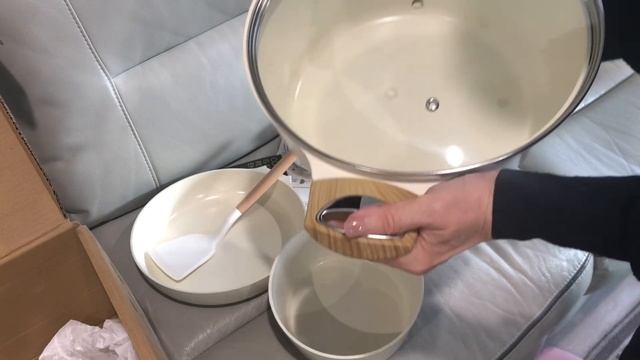 My new ceramic Cookware sets.Non-toxic-Healthy 👍Моя новая керамическая по? смотреть онлайн