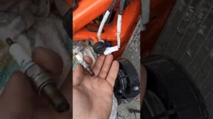 Как снять свечу на Kews K23 NC300S или 182Fmm мотор, часть 1