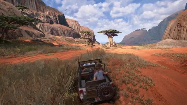 Uncharted 4: A Thief’s End. Покатушки на Джипе по Мадагаскару. № 8