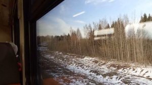 Поездка на рельсовом автобусе РА 3 "Орлан" сообщением И