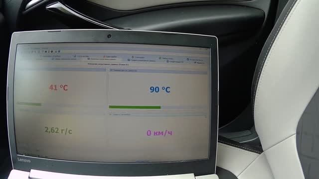 Впуск от Спорта -Замер Температуры входящего воздуха в движении и без! смотреть онлайн