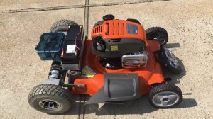 Газонокосилка с Дистанционным управлением