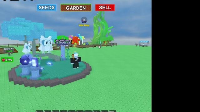 (Я перешел на этот канал) Основные механики Grow A Garden