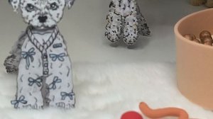 новый  бумажный щенок? пополнение в собачий семье? бум?