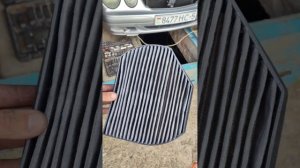 Замена фильтра салона Mercedes w210