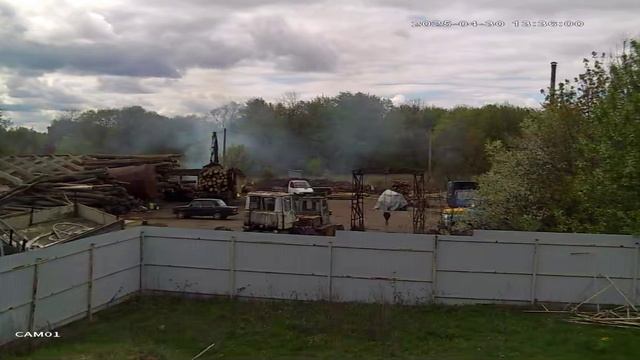 в/з 39 - пожар за забором дачи 30.04.25-возник в 13.39