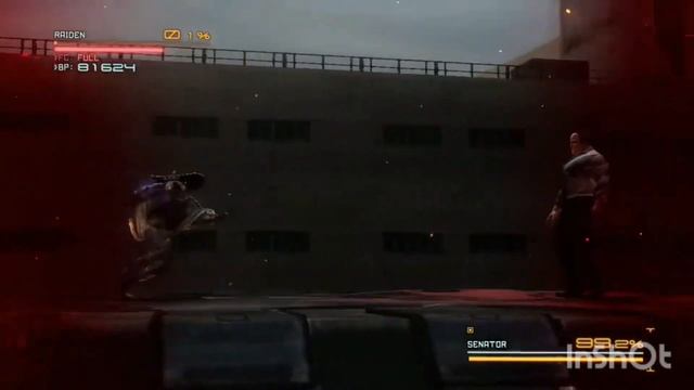 Озвучка от мелиотоса : Райден против сенатора Армстронг Metal Gear Rising