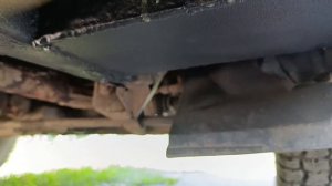 Пороги из профильной трубы на ниву.