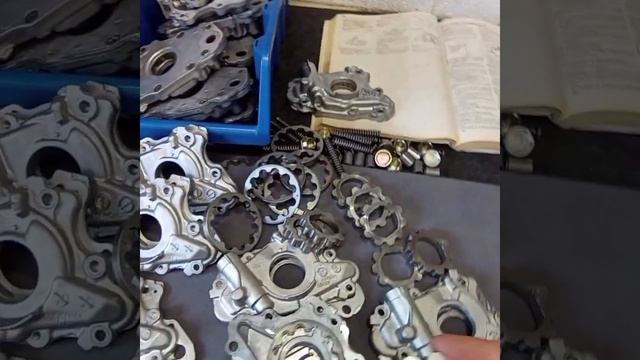Сборка масляного насоса Toyota. Надо ли менять на моторе 1 смотреть онлайн